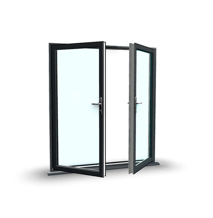 Aluminium Bifold Doors - 2 Panes