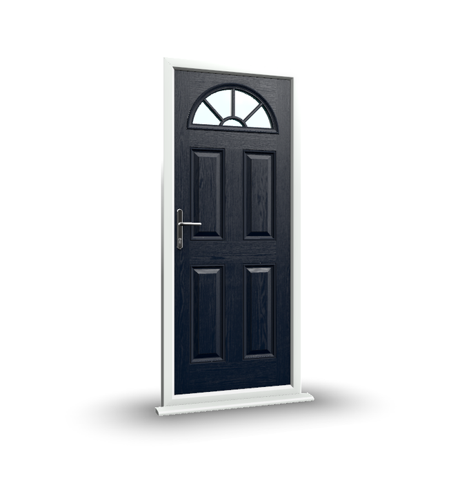 Special Offer Composite Door - 4 panel sunburst